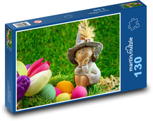 Easter Eggs - Decoration Puzzle 130 pieces - 28.7 x 20 cm 