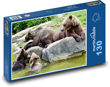 Bärenjungen - Tiere, Zoo Puzzle 130 Teile - 28,7x20 cm
