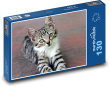 Babe - junge Katze, Tier Puzzle 130 Teile - 28,7x20 cm