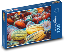 Dynia - jesień, zbiory Puzzle 130 elementów - 28,7x20 cm
