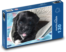 Pes - štěně, zvířata Puzzle 130 dílků - 28,7 x 20 cm