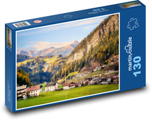 Jižní Itálie - Tyrolsko, Alpy Puzzle 130 dílků - 28,7 x 20 cm