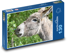 Donkey - animal, farm Puzzle 130 pieces - 28.7 x 20 cm 