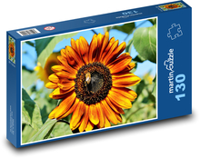 Sonnenblume - Blume, Pflanze Puzzle 130 Teile - 28,7x20 cm