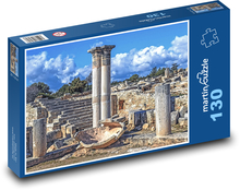 Cyprus - cestovanie, ruiny Puzzle 130 dielikov - 28,7 x 20 cm 