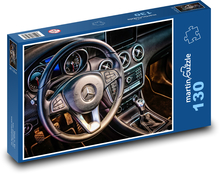 Armaturenbrett - Mecedez Benz, Auto Puzzle 130 Teile - 28,7x20 cm