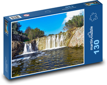 Vodopády - řeka, příroda Puzzle 130 - 28,7x20 cm
