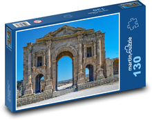 Stavba - kámen, architektura Puzzle 130 dílků - 28,7 x 20 cm