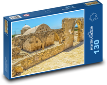 Cyprus - kostol, architektúra Puzzle 130 dielikov - 28,7 x 20 cm 
