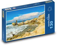 Rocks - sea, nature Puzzle 130 pieces - 28.7 x 20 cm 
