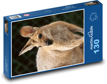 Känguru - Australien, Beuteltier Puzzle 130 Teile - 28,7x20 cm