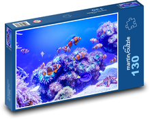Aquarium - Clown, Meer Puzzle 130 Teile - 28,7x20 cm