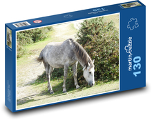 Kůň - zvíře, léto Puzzle 130 dílků - 28,7 x 20 cm