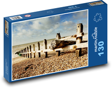 Pláž - moře, pobřeží Puzzle 130 dílků - 28,7 x 20 cm