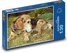 Hund - Beagle, Tier Puzzle 130 Teile - 28,7x20 cm