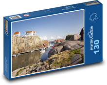Švédsko - západní pobřeží, moře Puzzle 130 dílků - 28,7 x 20 cm