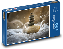 Kamene - voda, príroda Puzzle 130 dielikov - 28,7 x 20 cm
