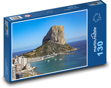 Costa Blanca - Spain, beach Puzzle 130 pieces - 28.7 x 20 cm 