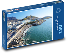Kapské město - Jihoafrická republika, pobřeží Puzzle 130 dílků - 28,7 x 20 cm