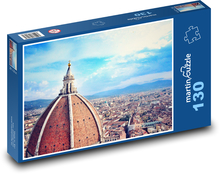 Florencie - Itálie, Evropa Puzzle 130 dílků - 28,7 x 20 cm
