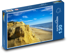 Huelva - pláž, Španělsko Puzzle 130 dílků - 28,7 x 20 cm