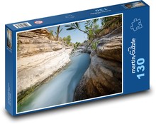 Fluss - Murcia, Spanien Puzzle 130 Teile - 28,7x20 cm