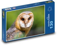 Burnt owl - predator, bird Puzzle 130 pieces - 28.7 x 20 cm 