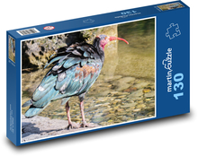 Ibis - pták, peří Puzzle 130 dílků - 28,7 x 20 cm