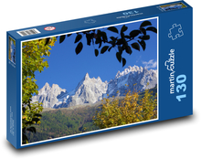 Herbst - Berge, Landschaft Puzzle 130 Teile - 28,7x20 cm
