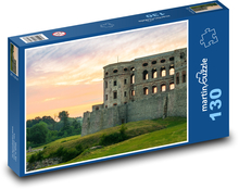 Zamek - ruiny, pałac Puzzle 130 elementów - 28,7x20 cm