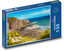 Skalný útes - more, oceán Puzzle 130 dielikov - 28,7 x 20 cm 