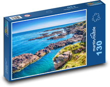 Útes - more, skaly Puzzle 130 dielikov - 28,7 x 20 cm 