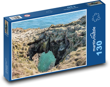 Cave - beach, sea Puzzle 130 pieces - 28.7 x 20 cm 