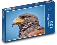 Jastrząb - zwierzę, ptak Puzzle 130 elementów - 28,7x20 cm