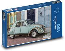 Auto - retro, veterán Puzzle 130 dílků - 28,7 x 20 cm