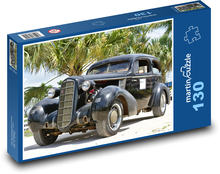 Auto - vozidlo, starožitné Puzzle 130 dielikov - 28,7 x 20 cm 
