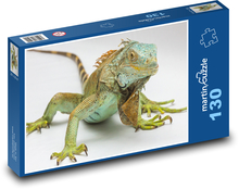Iguana - reptile, animal Puzzle 130 pieces - 28.7 x 20 cm 