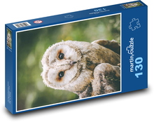Owl - bird, animal Puzzle 130 pieces - 28.7 x 20 cm 