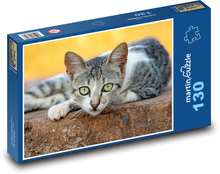 Kočka - kotě, mazlíček Puzzle 130 dílků - 28,7 x 20 cm