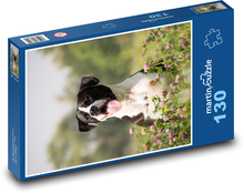 Pes - domáce zviera, zviera Puzzle 130 dielikov - 28,7 x 20 cm 