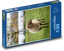 Owce - zwierzę, gospodarstwo Puzzle 130 elementów - 28,7x20 cm