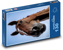 Kůň - hřebec, hříva Puzzle 130 dílků - 28,7 x 20 cm