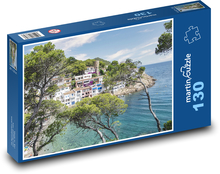Spanien - Strand, Stadt Puzzle 130 Teile - 28,7x20 cm