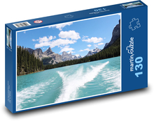 Malígne jazero - Kanada, more Puzzle 130 dielikov - 28,7 x 20 cm 