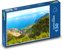 Hawaj - příroda, moře Puzzle 130 dílků - 28,7 x 20 cm