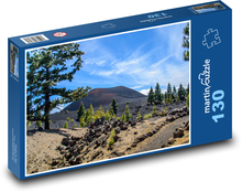 Chinyero - wulkan, Teneryfa Puzzle 130 elementów - 28,7x20 cm