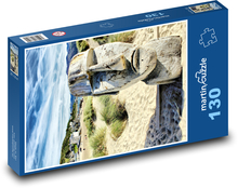 Statue - Moai, Osterinseln Puzzle 130 Teile - 28,7x20 cm