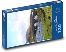 Ostrov Skye - Škótsko, príroda Puzzle 130 dielikov - 28,7 x 20 cm 