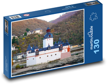 Hrad - cestovanie, príroda Puzzle 130 dielikov - 28,7 x 20 cm