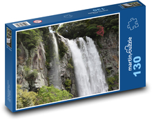 Wodospad - rzeka, przyroda Puzzle 130 elementów - 28,7x20 cm